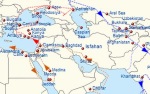 Itinerario viaggi Ibn Battuta dal 1332 al 1346