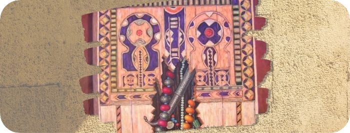 Quadro del Pittore marocchino Bossaboun M'hamed