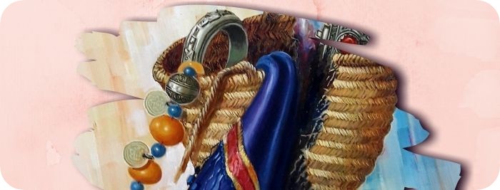 Quadro del Pittore marocchino Bossaboun M'hamed