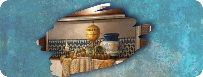 Quadro del Pittore marocchino Bossaboun M'hamed