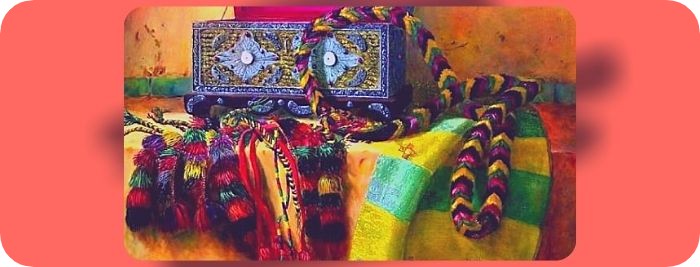 Quadro del Pittore marocchino Boukhari Hassan